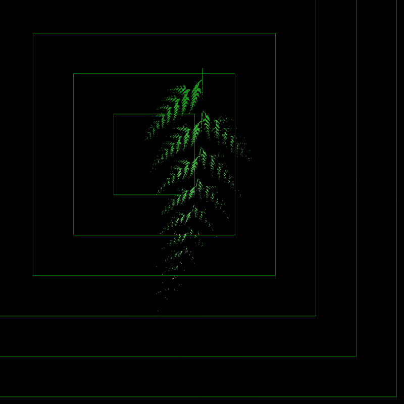 Fractal Leaves #2 static token preview