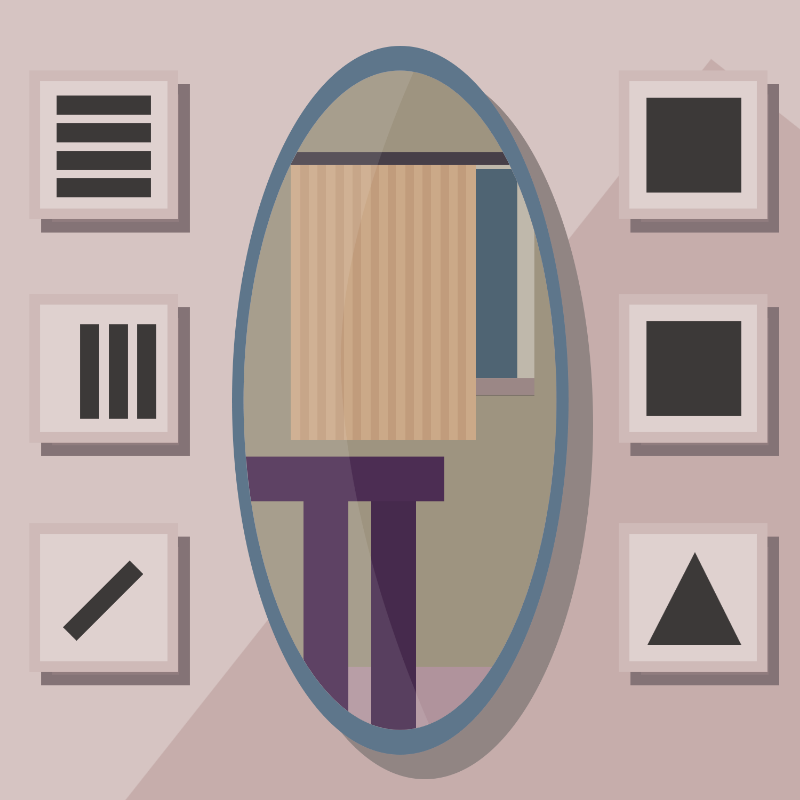 A moon in\and the mirror. #17 static token preview