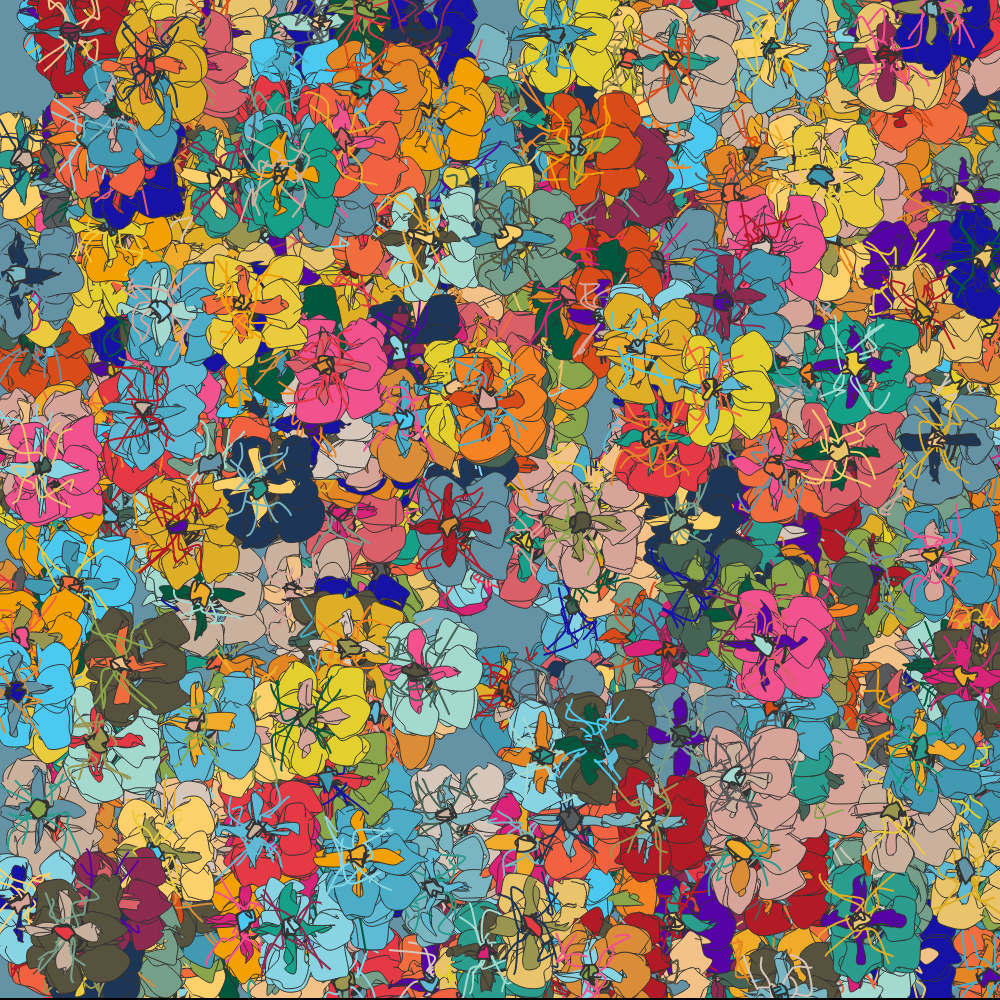 Floral Cacophony #14 static token preview