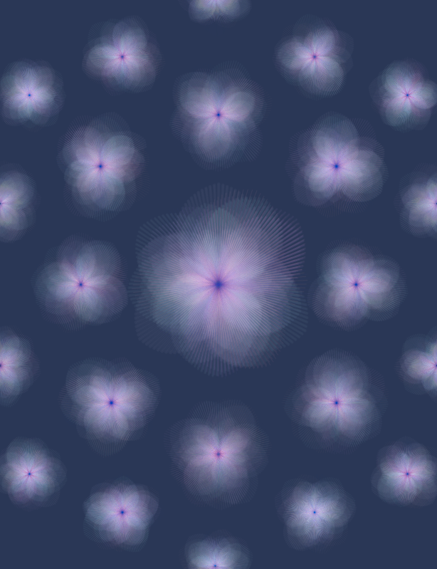 Fairy flower pattern #11 static token preview