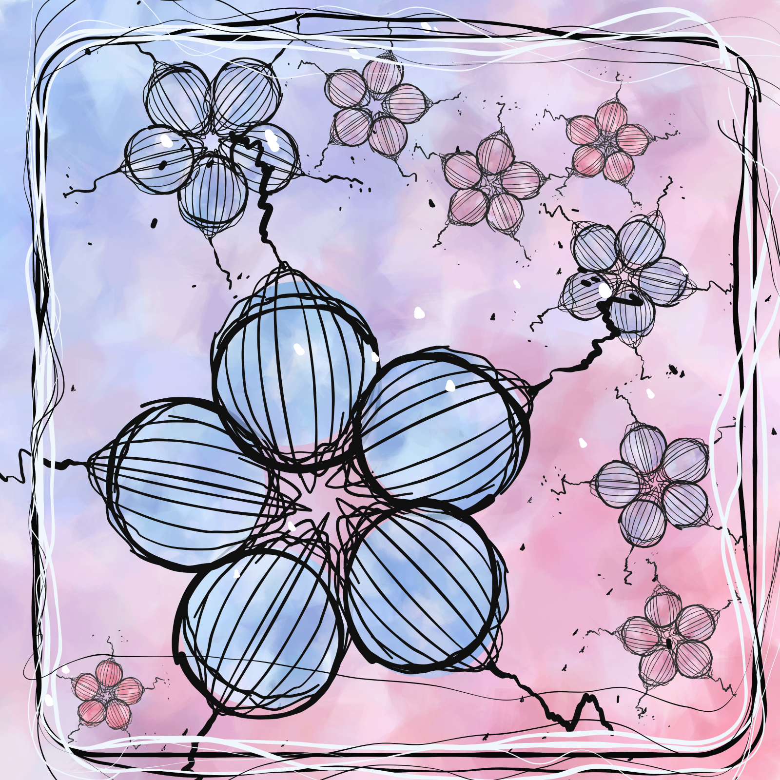 Five-Leaf-Flowers #15 static token preview