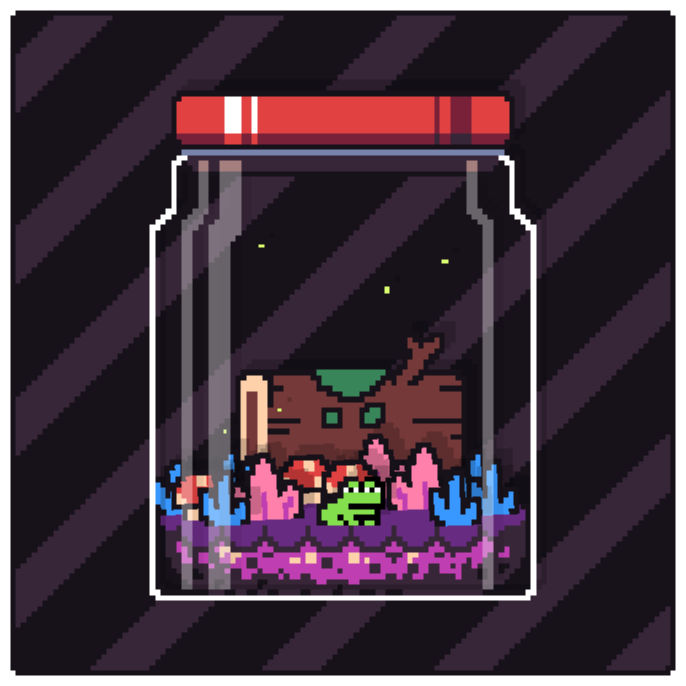 Toad Terrarium #20 static token preview