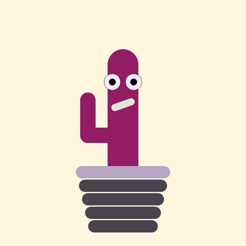 stupid cactus #5 static token preview