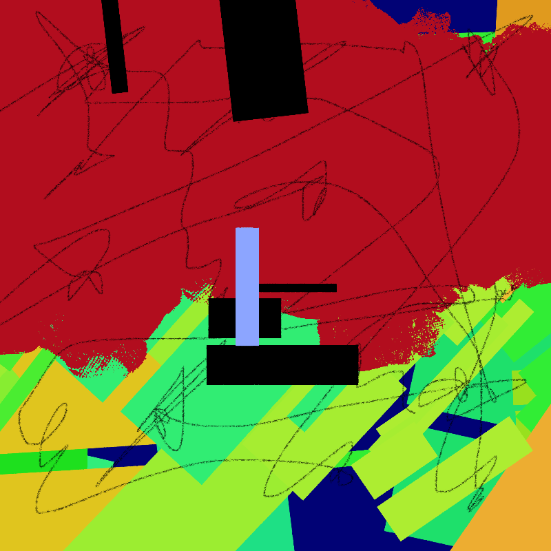 Arts of Chet Abstract 7 #9 static token preview