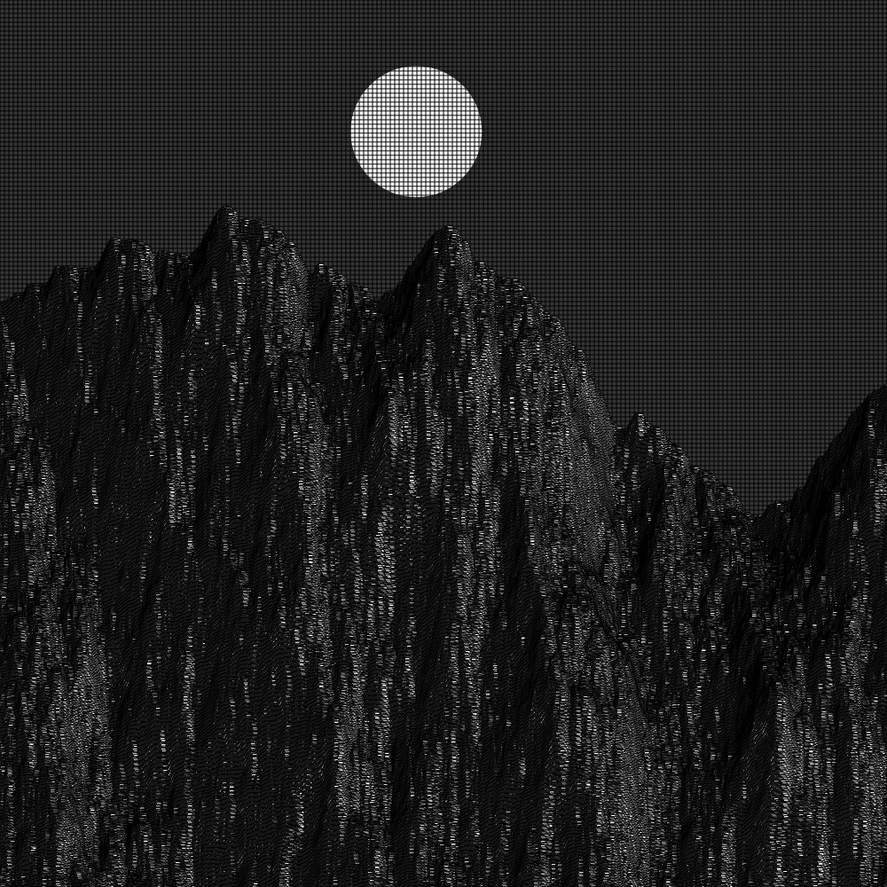 Classic generative landscape #1 static token preview