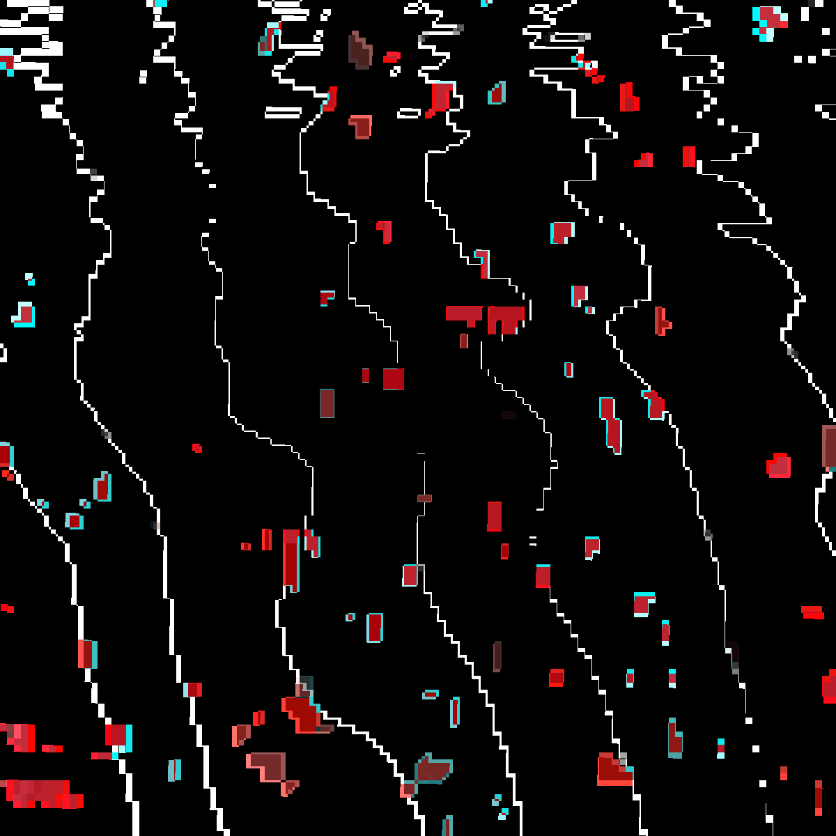 Pixel Topography #20 static token preview