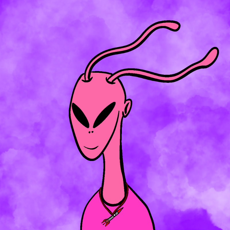 Alien Visitors #2 static token preview