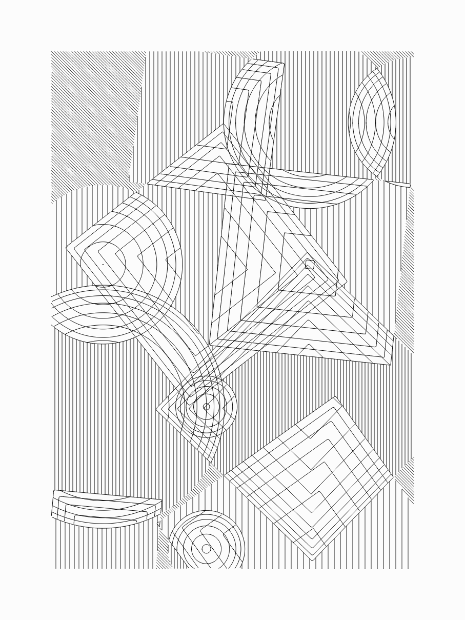 Entangled shapes #11 static token preview