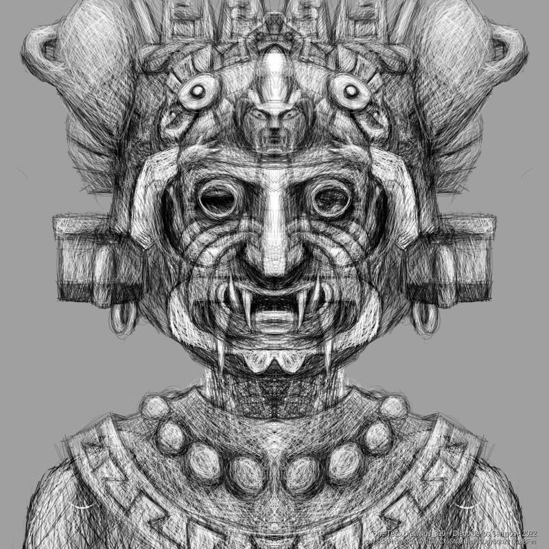 One Tezo Drawings_310+ #12 static token preview