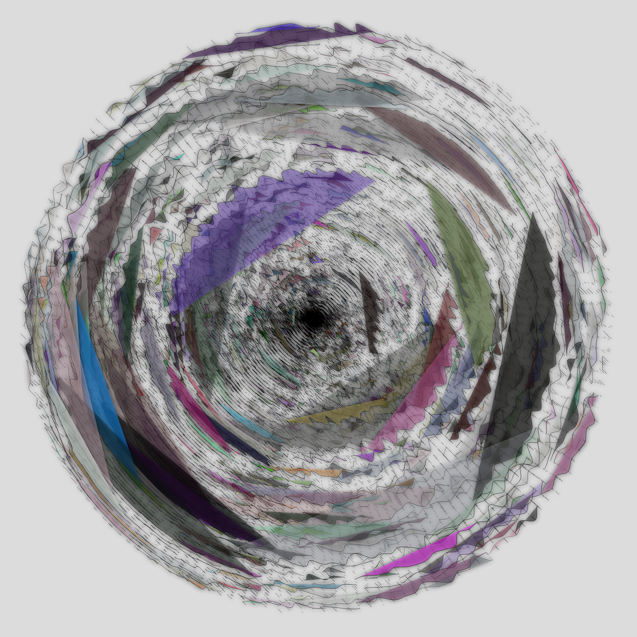 P5Js Thoughts V14 #6 static token preview