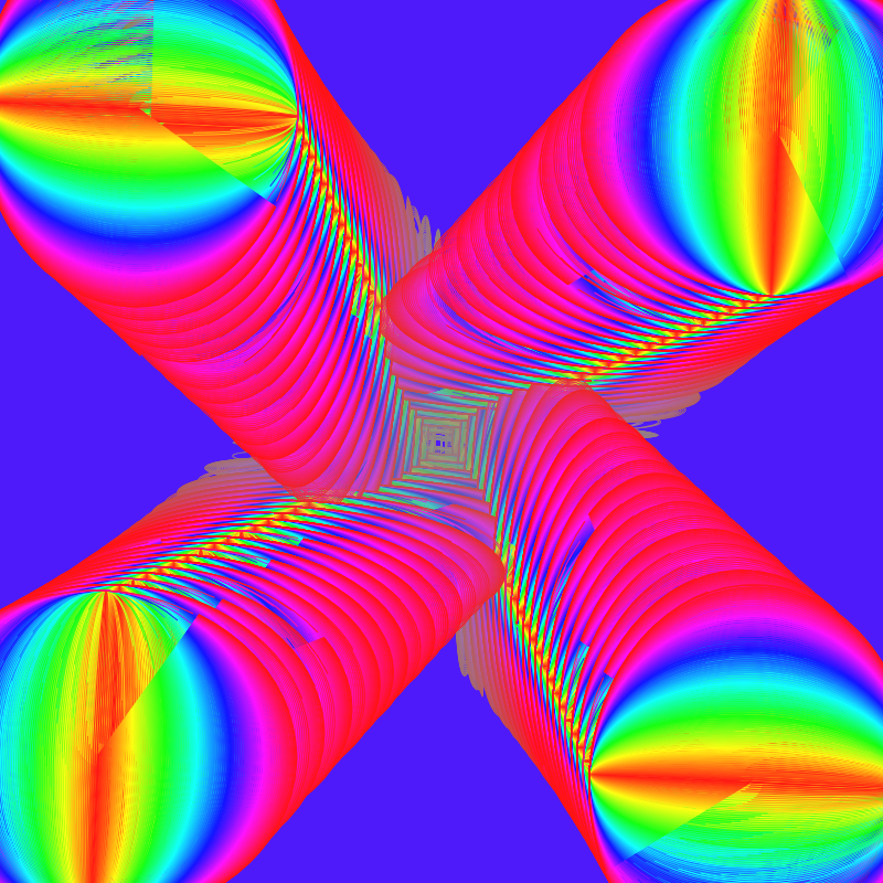 Fibonacci Rainbow Spirals 13 #3 static token preview