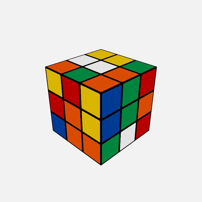 Rubik's Cube #8 static token preview