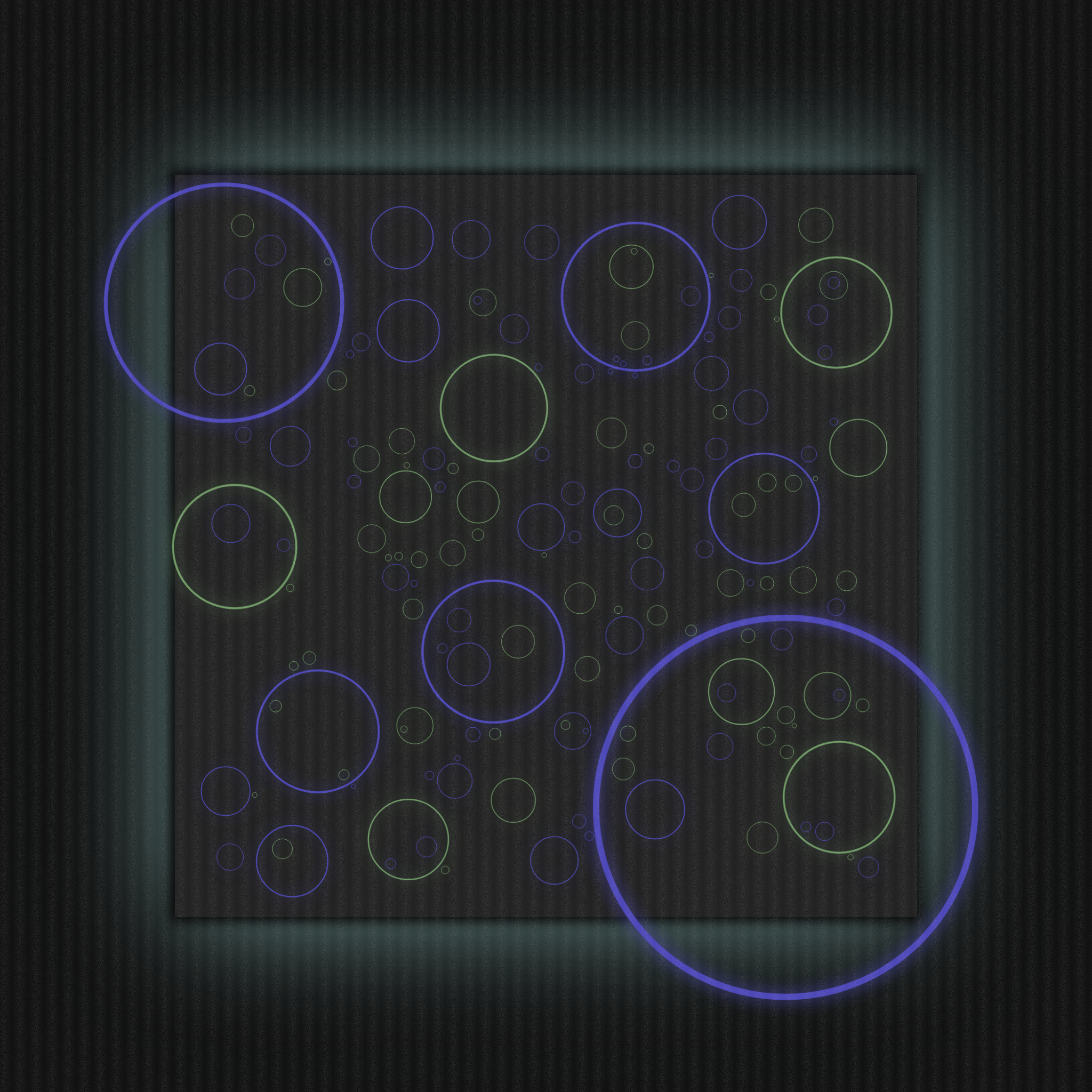 Nevercolliding Circles #6 static token preview