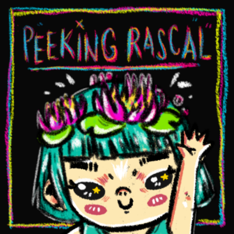 Peeking Rascal #2 static token preview