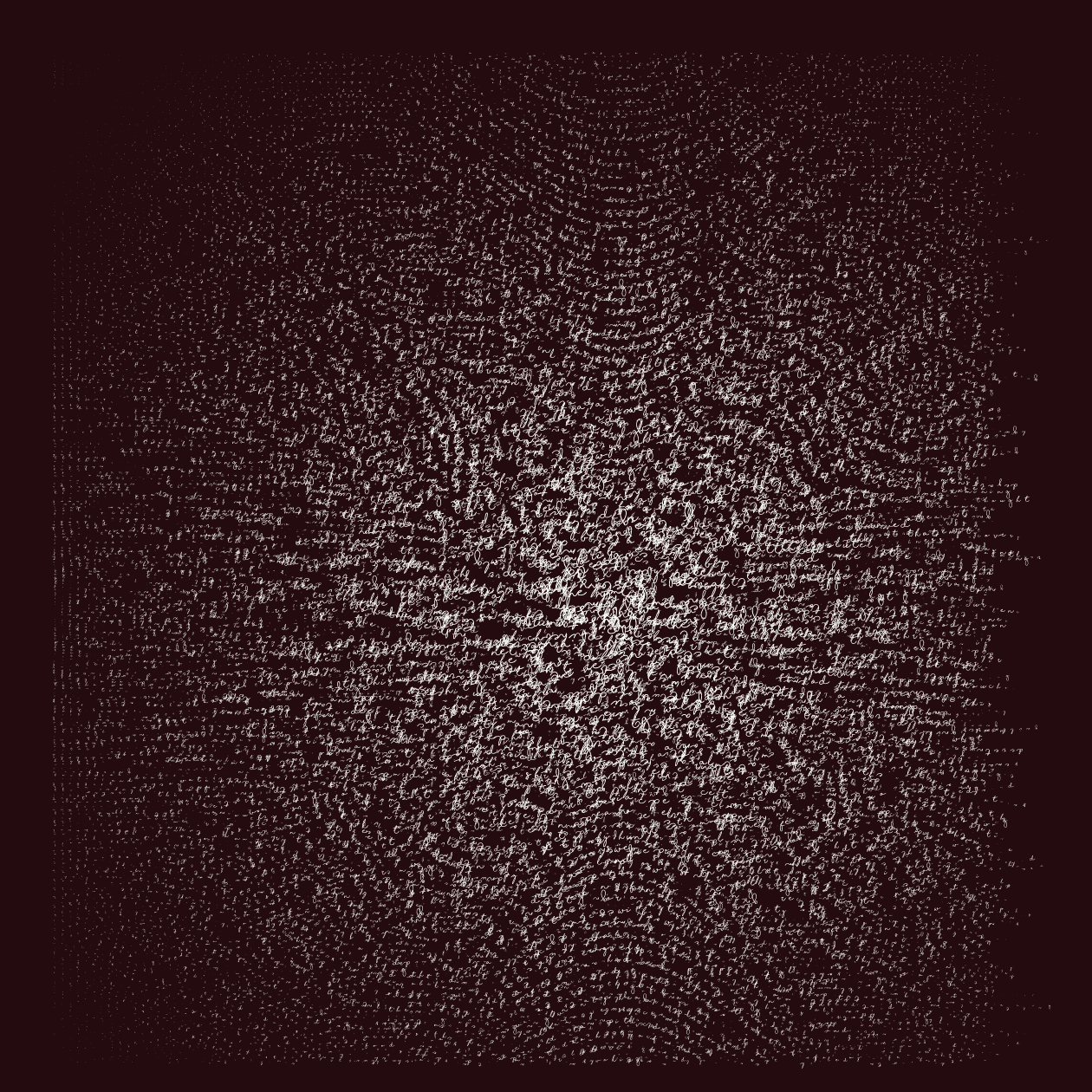 Asemic Writing 1o1 #16 static token preview