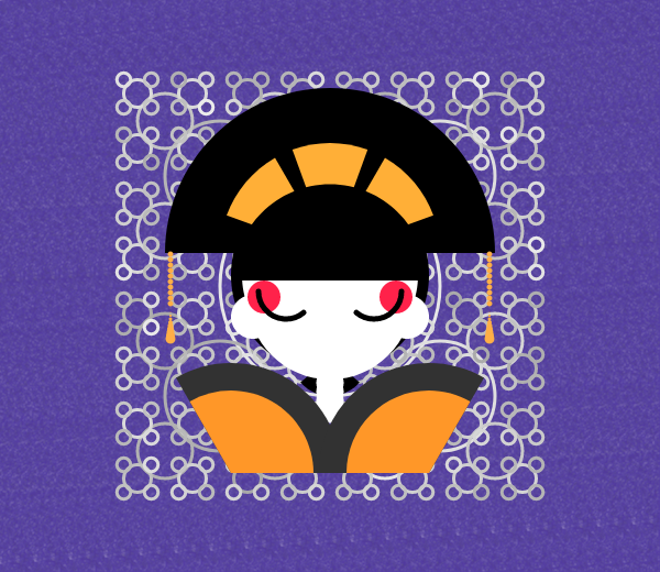 Kimono Doll #18 static token preview