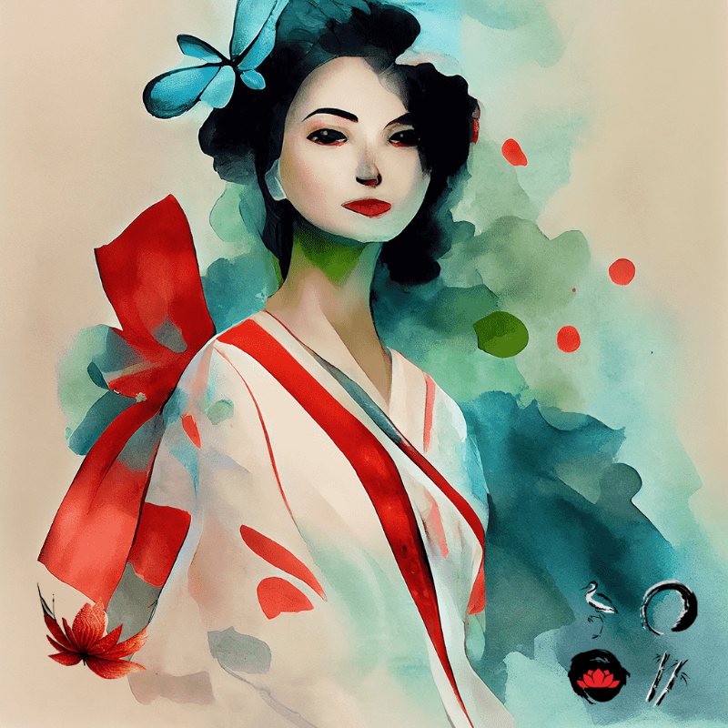 Ocean Geisha #8 static token preview