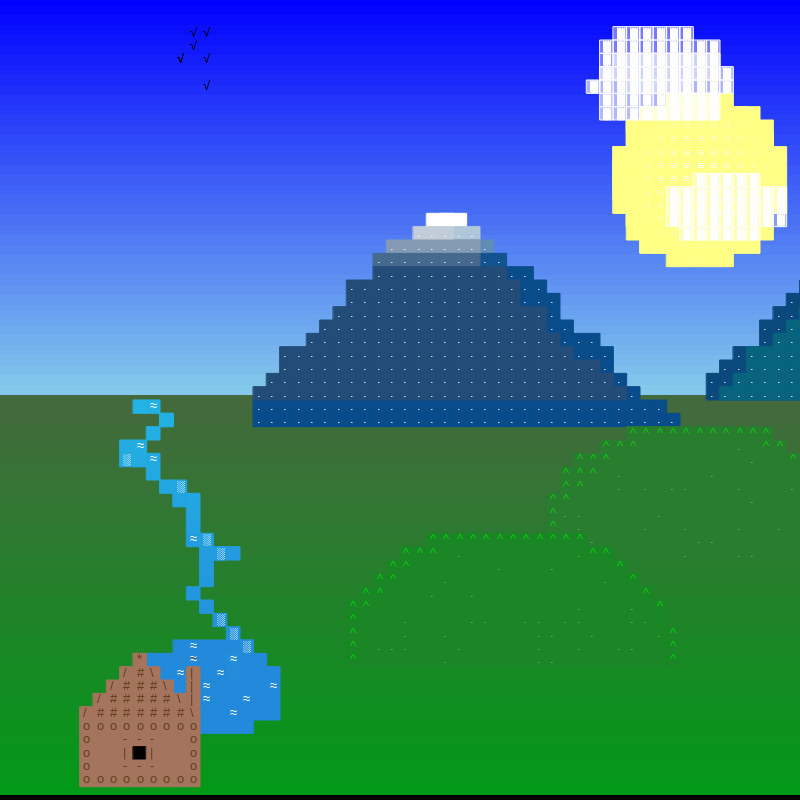Ascii Timescapes #24 static token preview