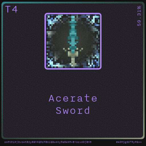 Gear for your quests - Sword #114 static token preview