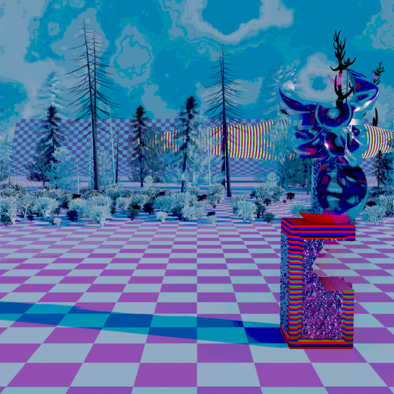CRT Landscapes #16 static token preview