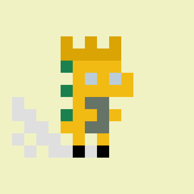 Coded Tiny Dinos #249 static token preview