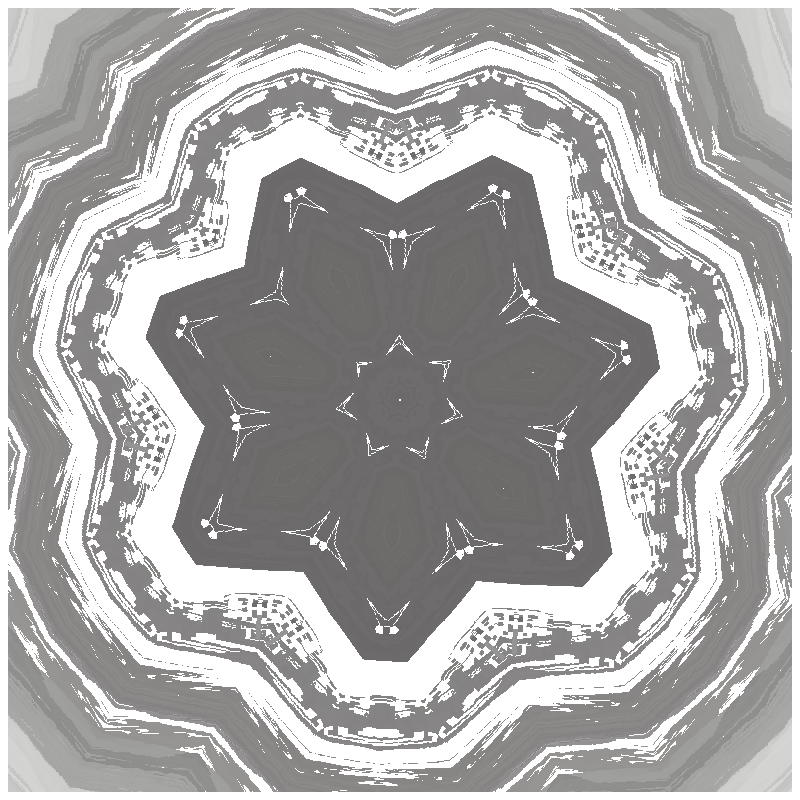 Glitch Mandala #4 static token preview