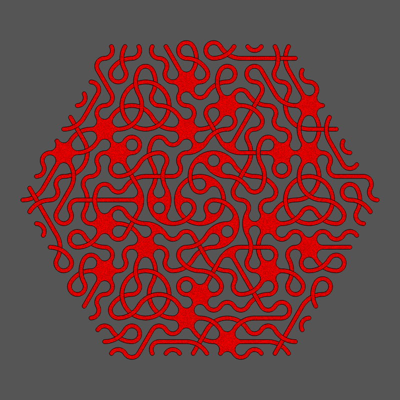 Threefold Symmetry - Dark Variations #3 static token preview