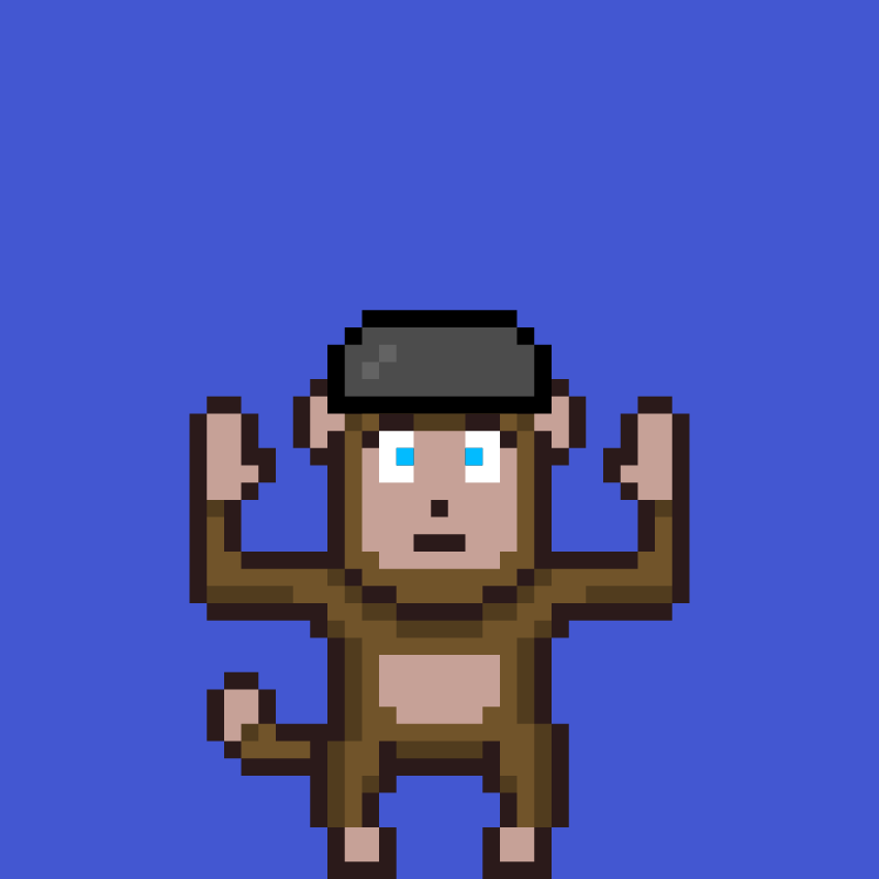 fxMonkeys #12 static token preview