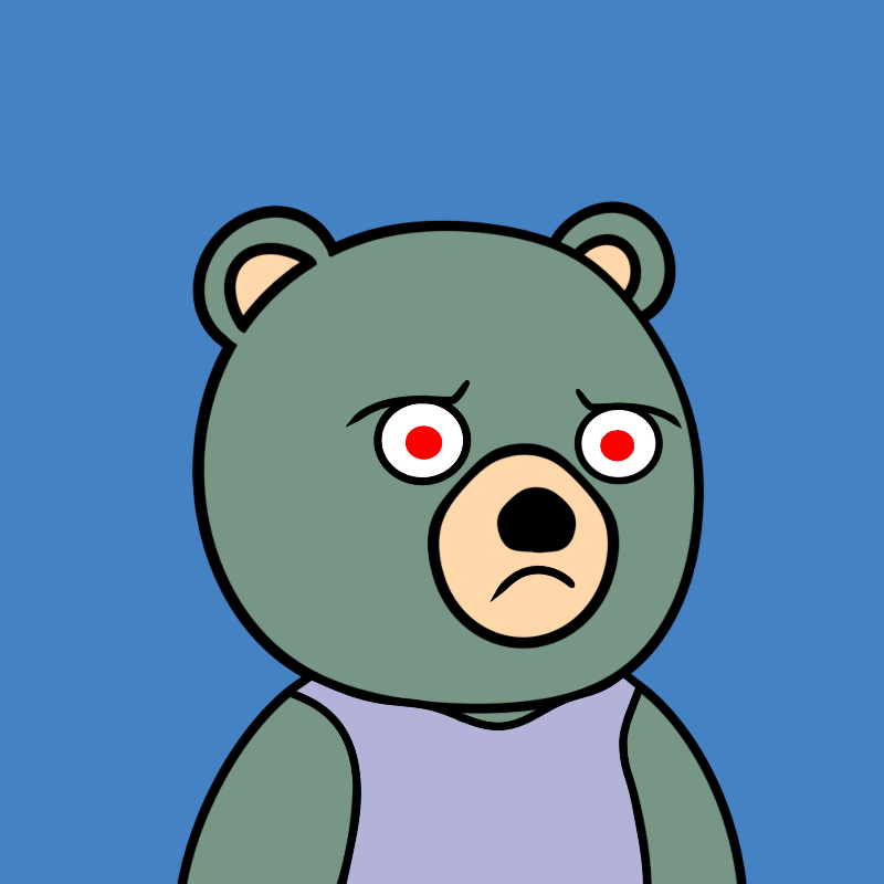 ME BEAR #6 static token preview