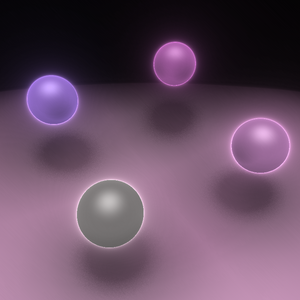 Audioreactive Shiny Spheres project preview
