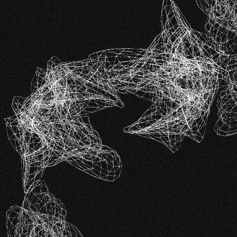 Chaotic Lines #27 static token preview