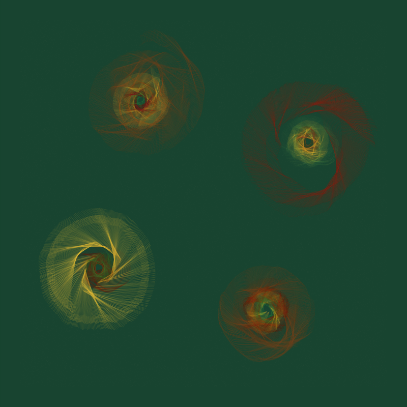 Blooming dancers #16 static token preview