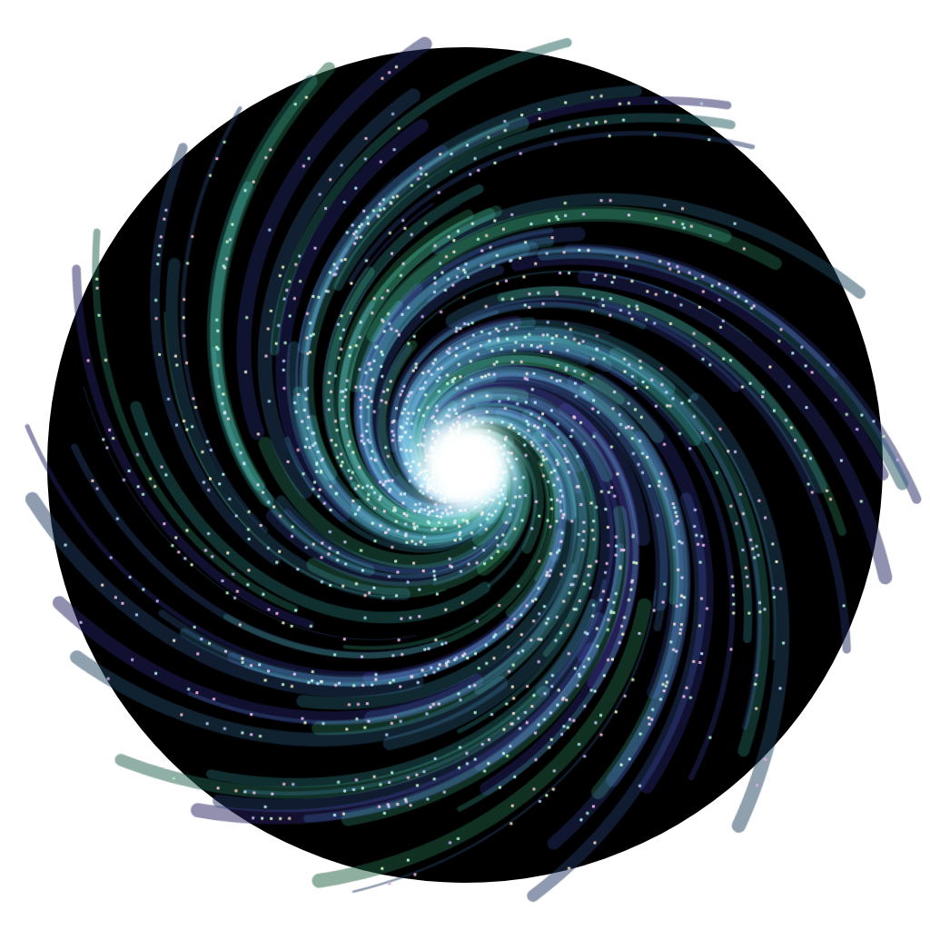 Some generative galaxies #10 static token preview