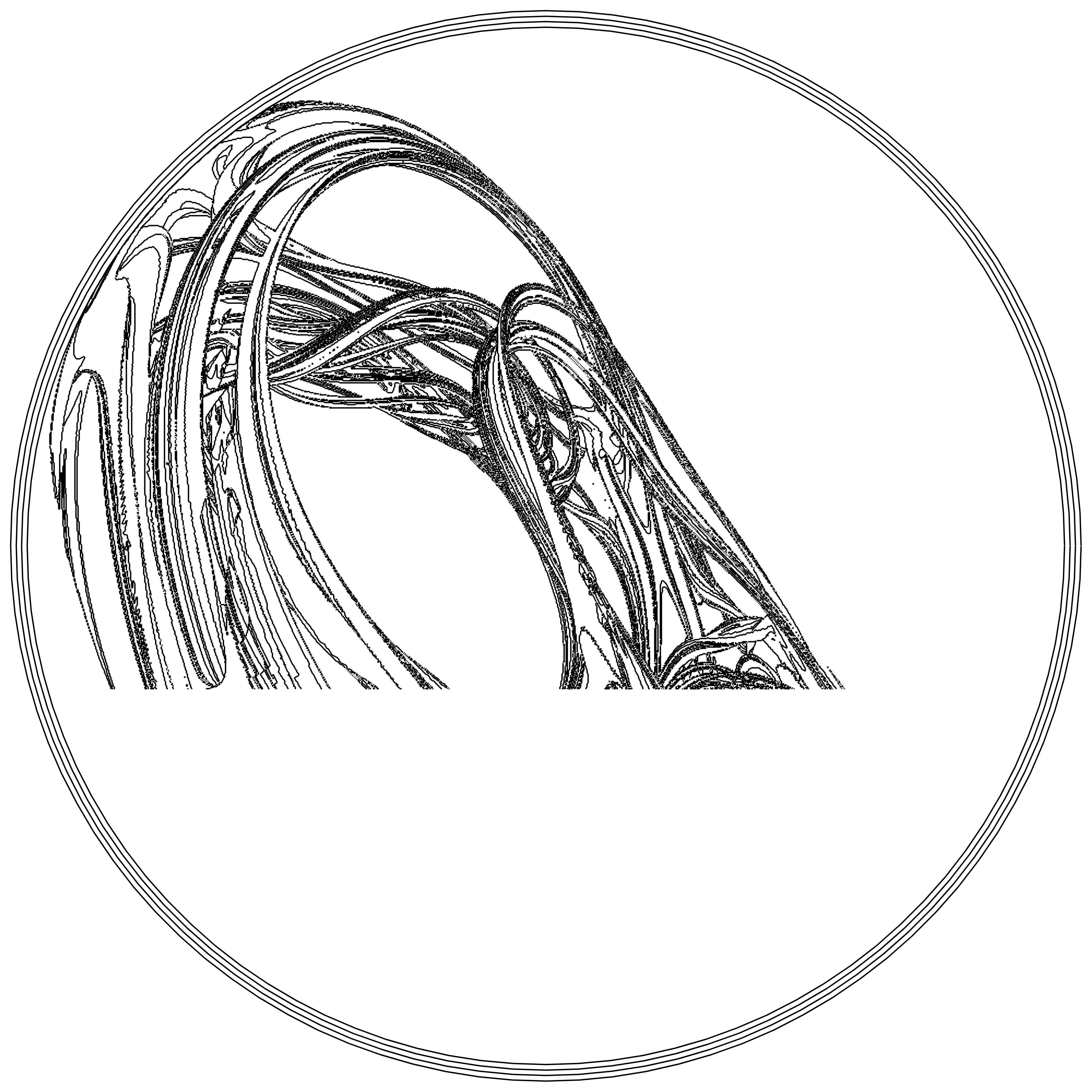 LL21 Fractal Contour #21 static token preview