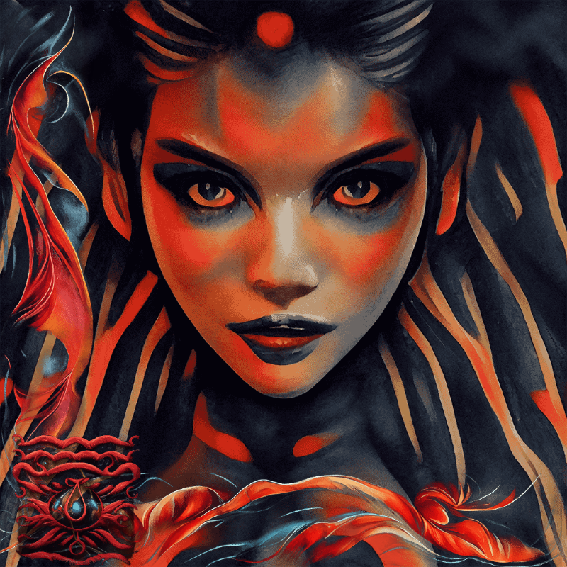 Aries Girl #1 static token preview
