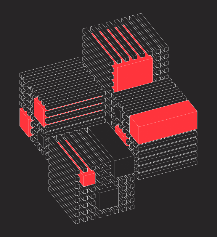 Cubick (Neon Red) #22 static token preview