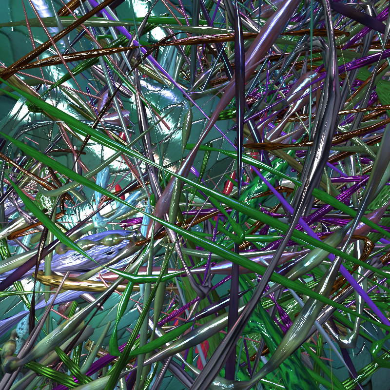 Prismatic Thickets #876 static token preview