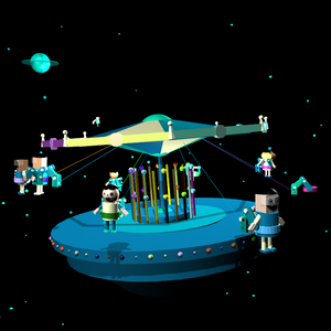 “Uncle Run” Fun Park: Space Ride project preview
