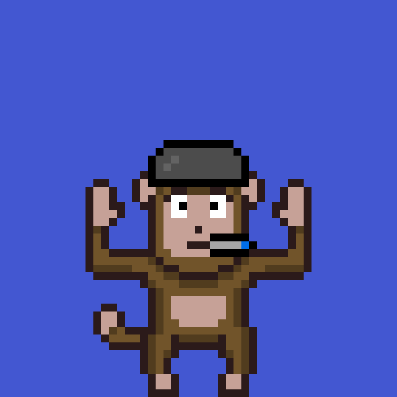 fxMonkeys #20 static token preview