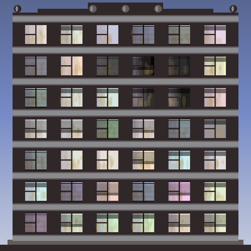 Night Windows #8 static token preview