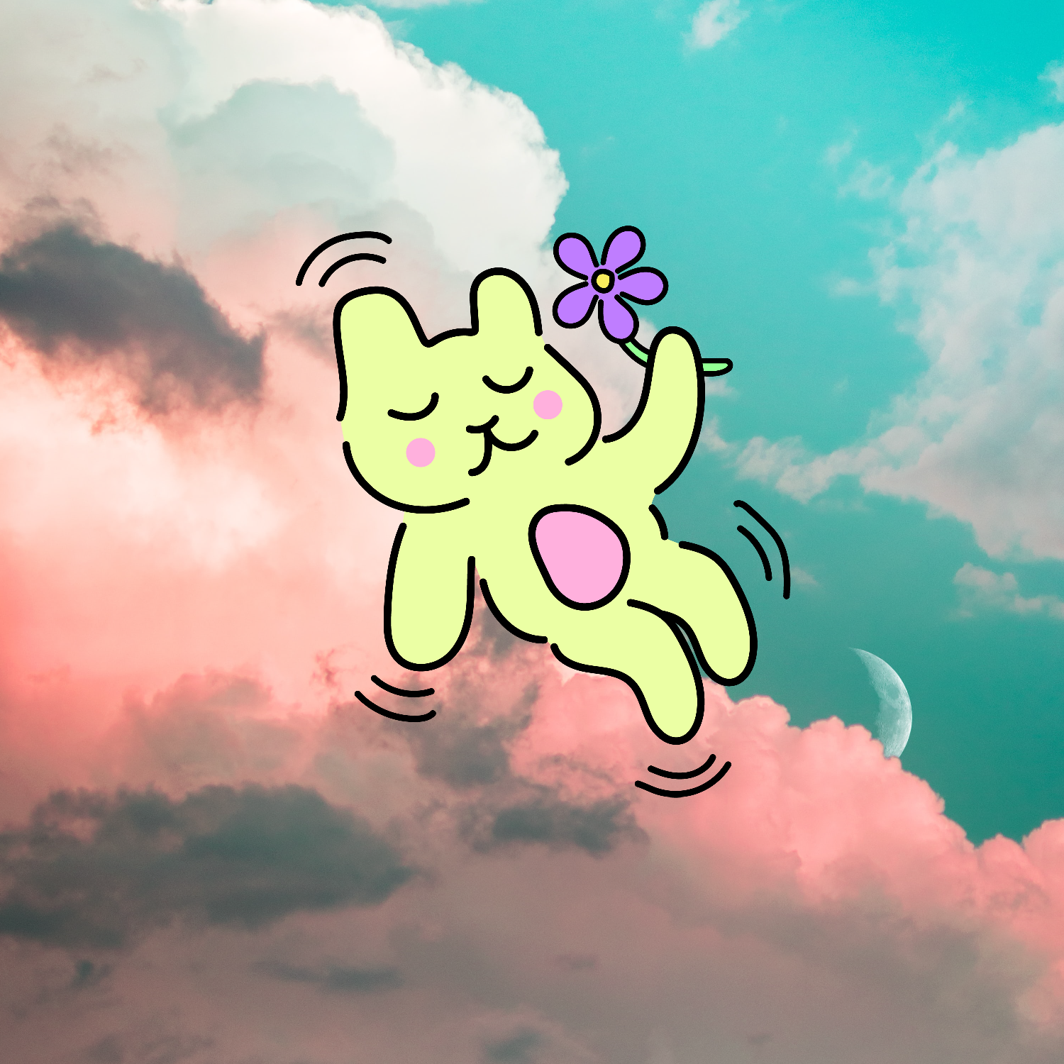 Floating bear static project preview