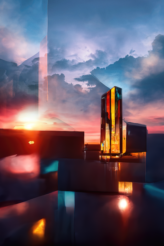 Prismatic Solitude #1 static token preview