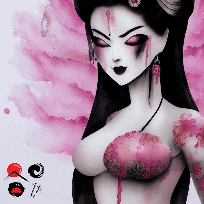 Satura Geisha #7 static token preview