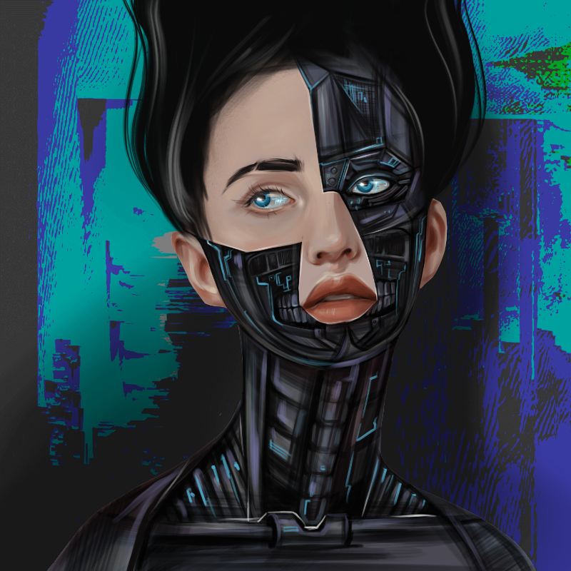 Humanity #12 static token preview
