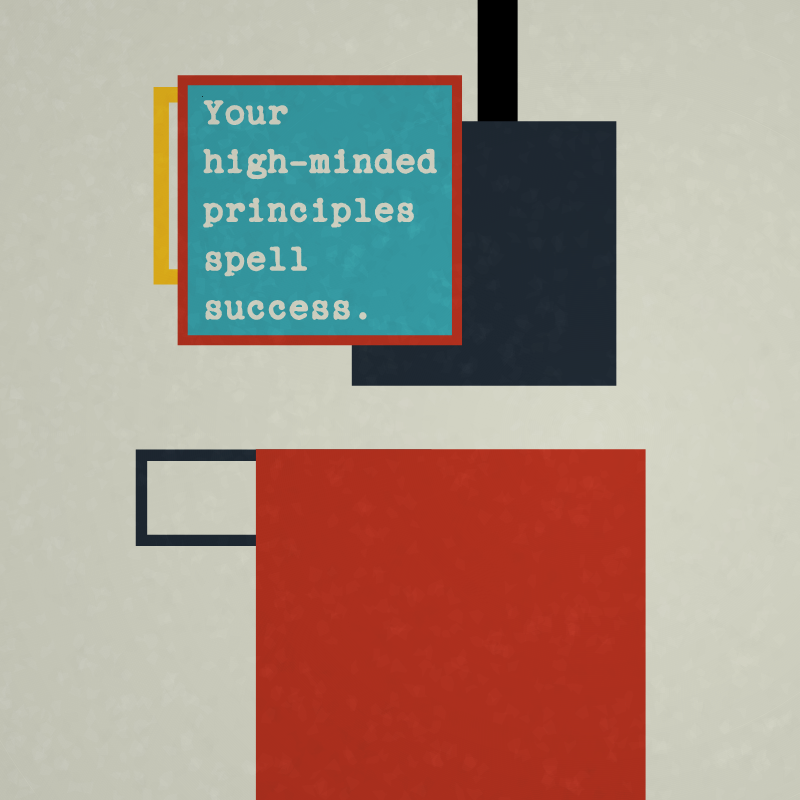 DeStijl Fortunes #216 static token preview