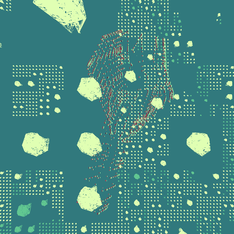 Floral Cells #14 static token preview