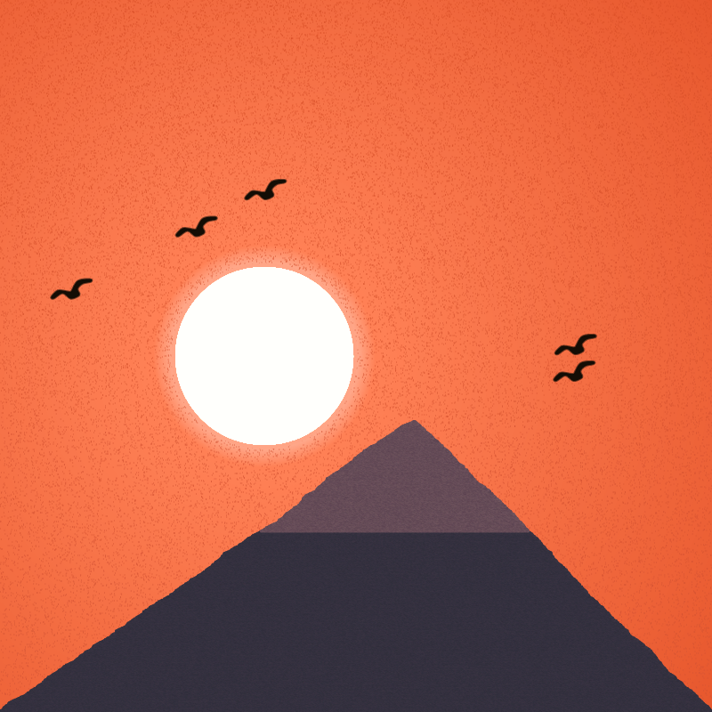 Sunset Serenity #17 static token preview