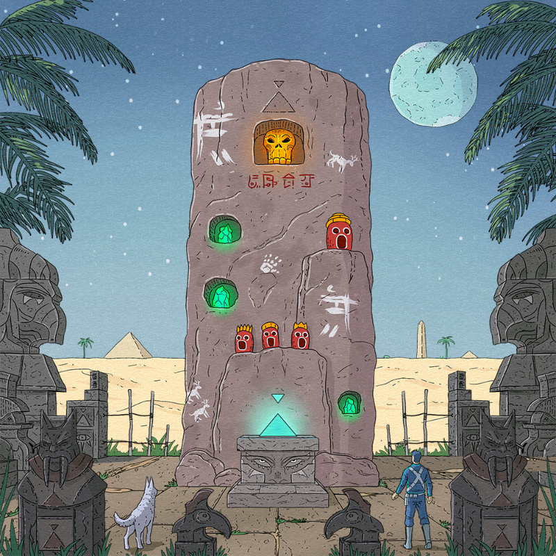 Lost Gods: Adventures of K&K #8 static token preview