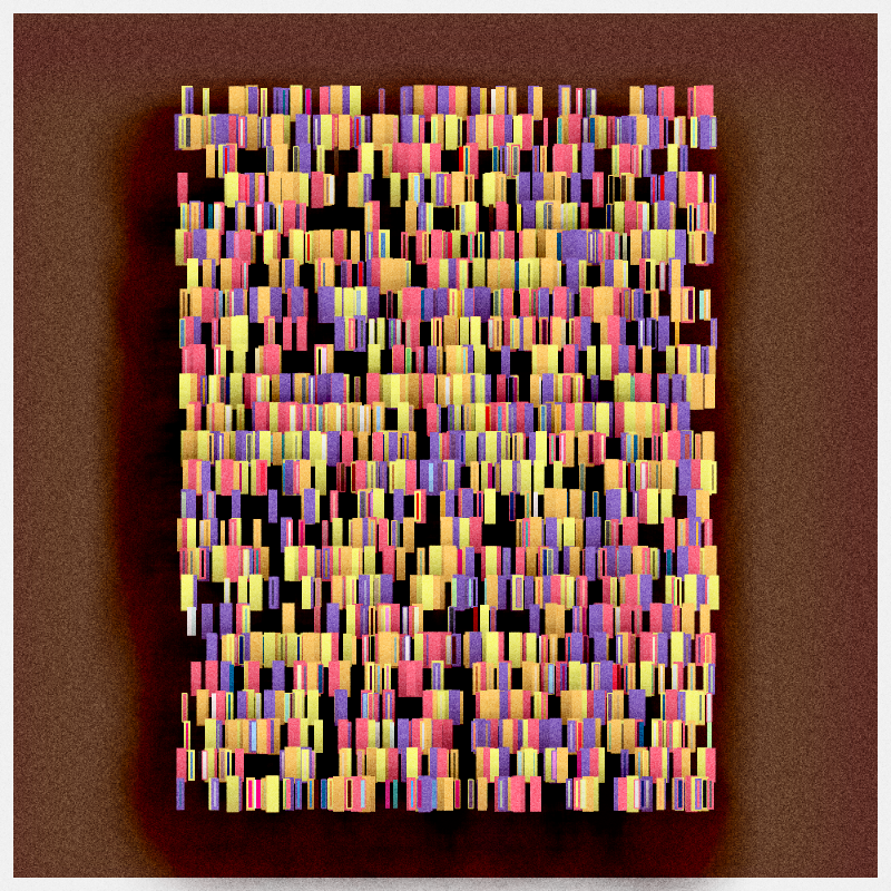 Floating Bookshelves #23 static token preview