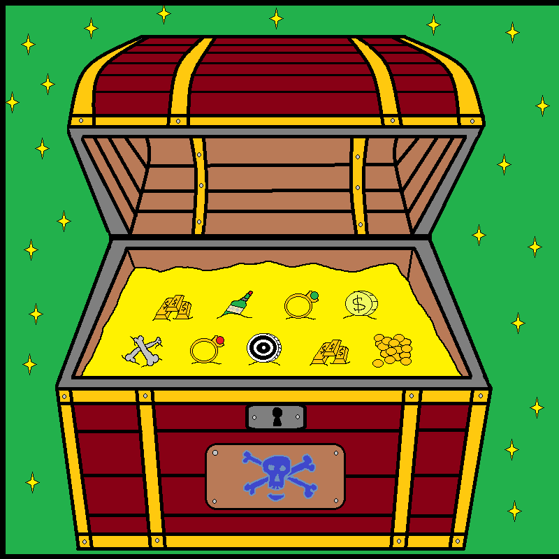 Treasure loot box #12 static token preview